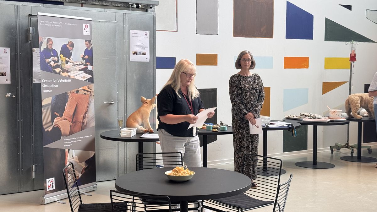 Åbning af simulationscenter på KU
